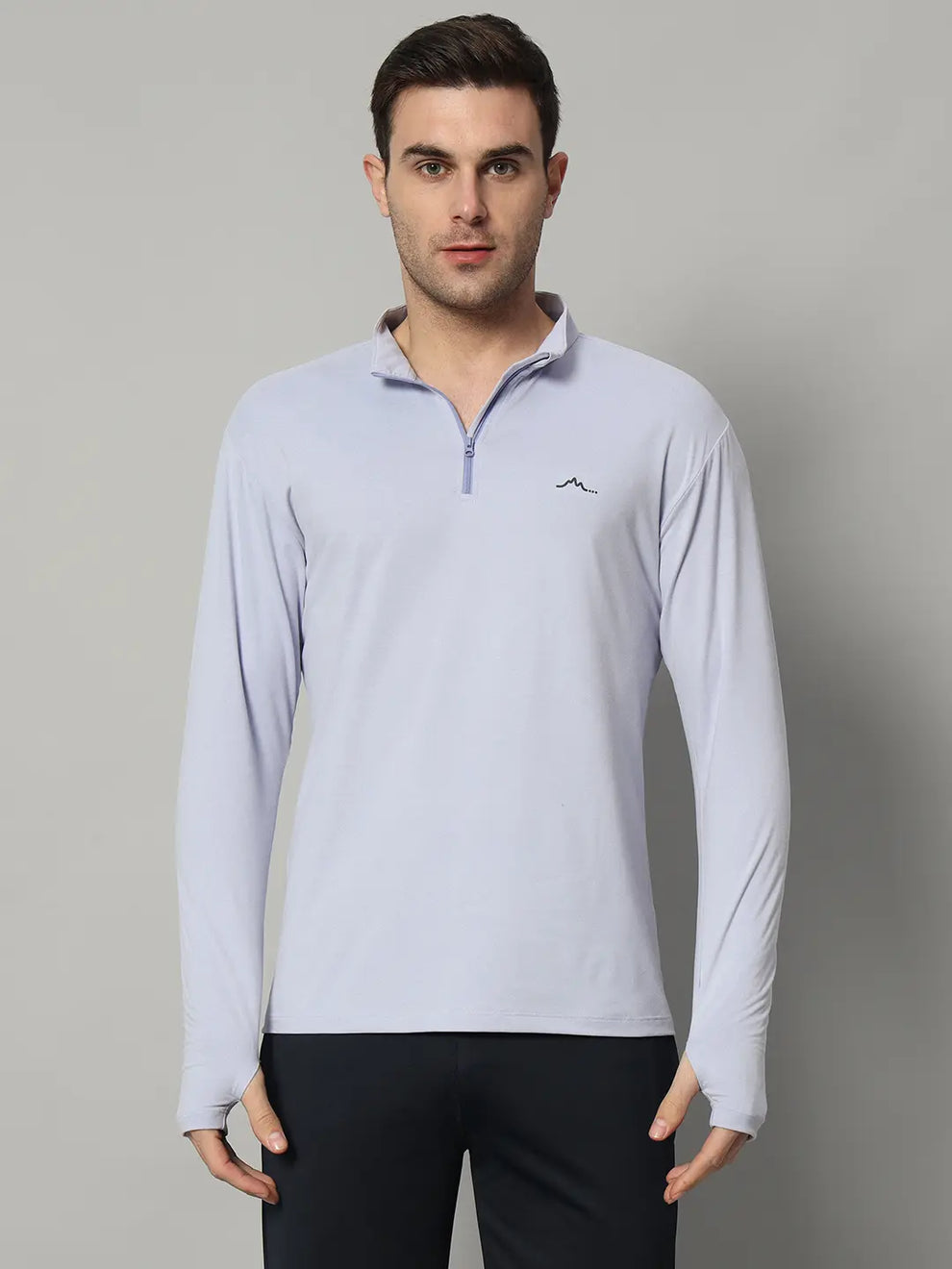 nomadic lavendar colour full sleeve tshirt reccy