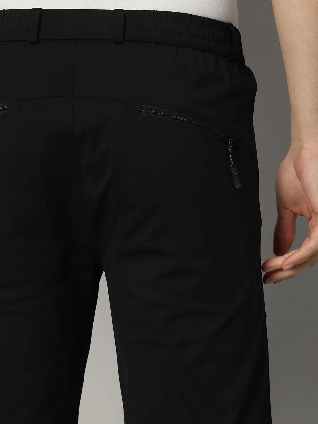 Back Image of Nay Blue Color Trak Pant