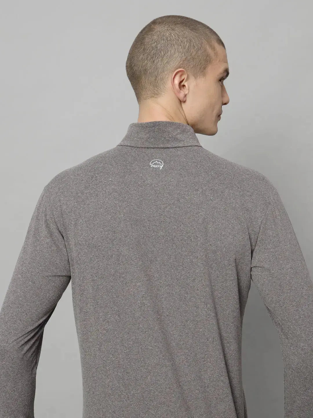 Men's Nomadic Full Sleeves T Shirt - Pebble Reccy