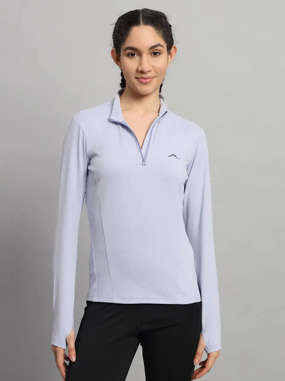 Lavender Full Sleeve Tshirt of Women - Reecy