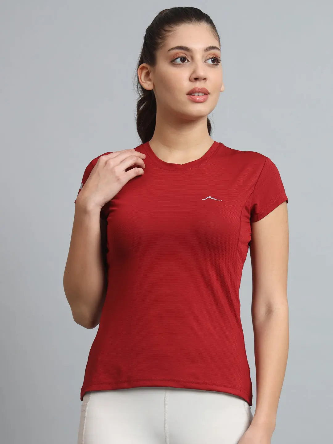 Rust Color Tshirt for Women - Reccy