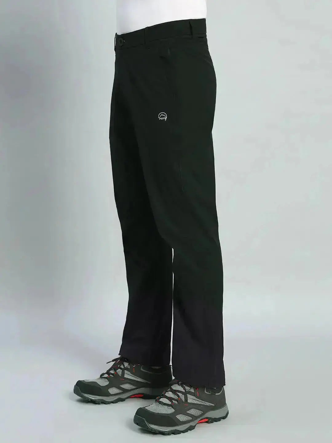 Left Side | Black Quick Dry Pant for Men | Reccy