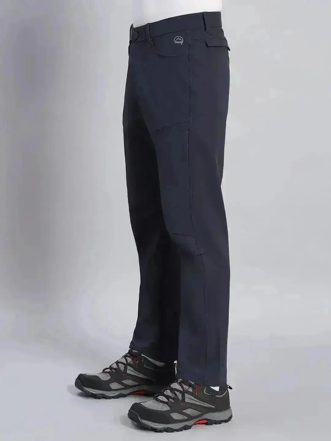 Left Side | Midnight Abyss Warm Trekking and Hiking Pants | Reccy