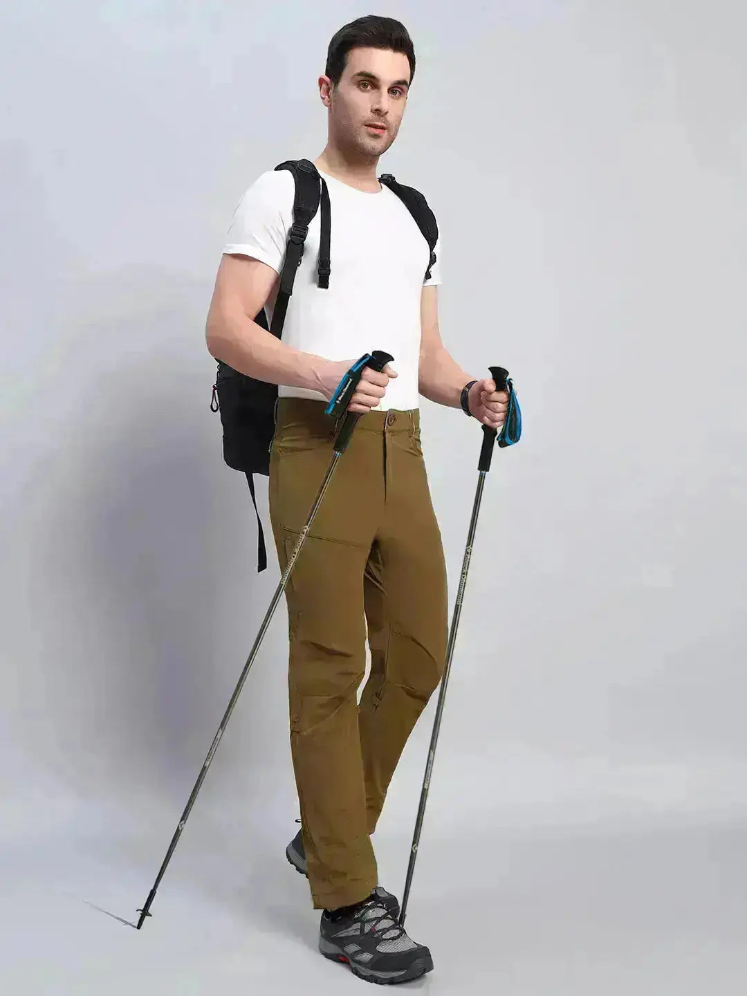 Military Olive Mountain Trekking and Hiking Pant - Reccy