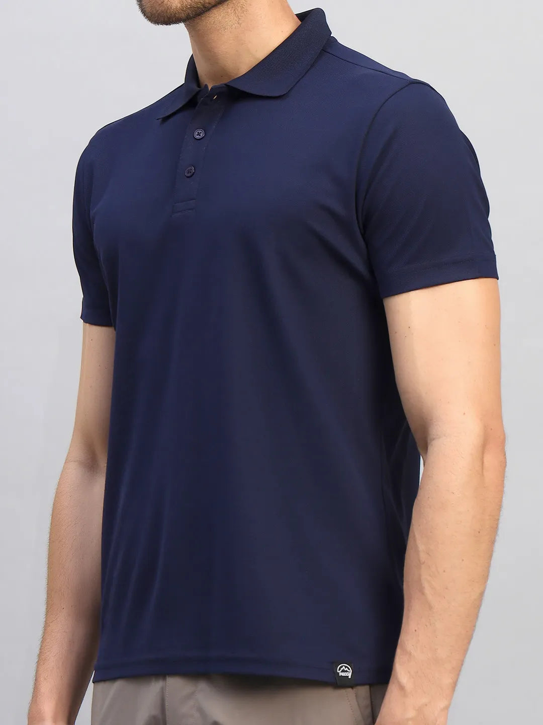 navy blue polo tshirt for men