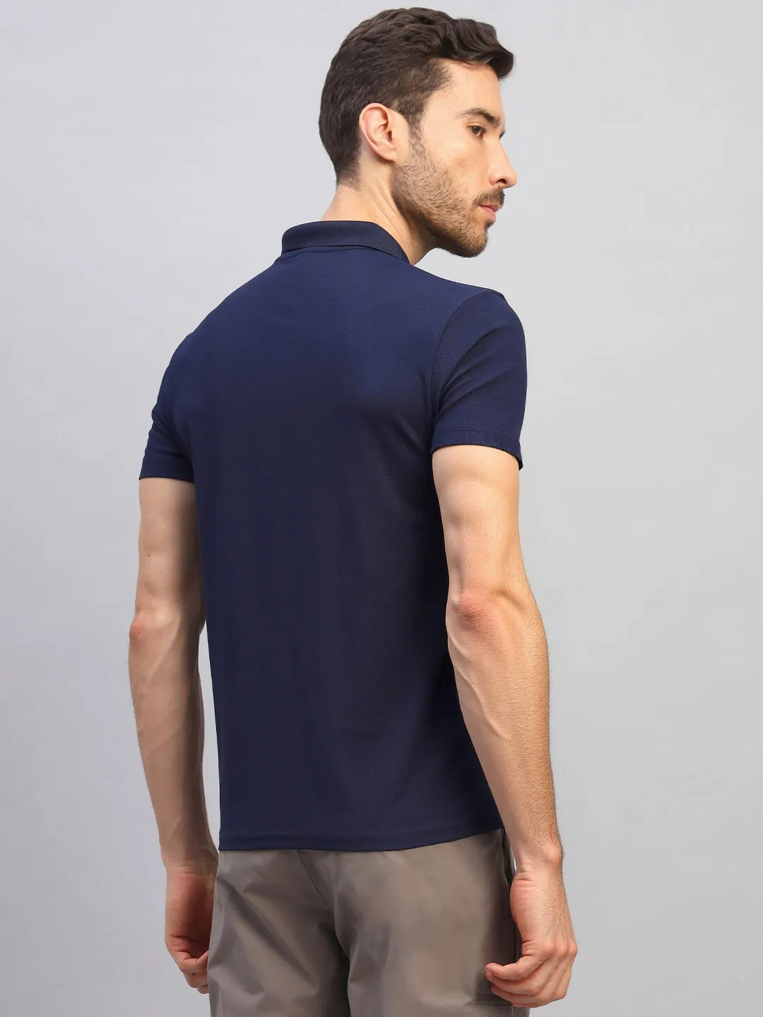 navy blue polo tshirt
