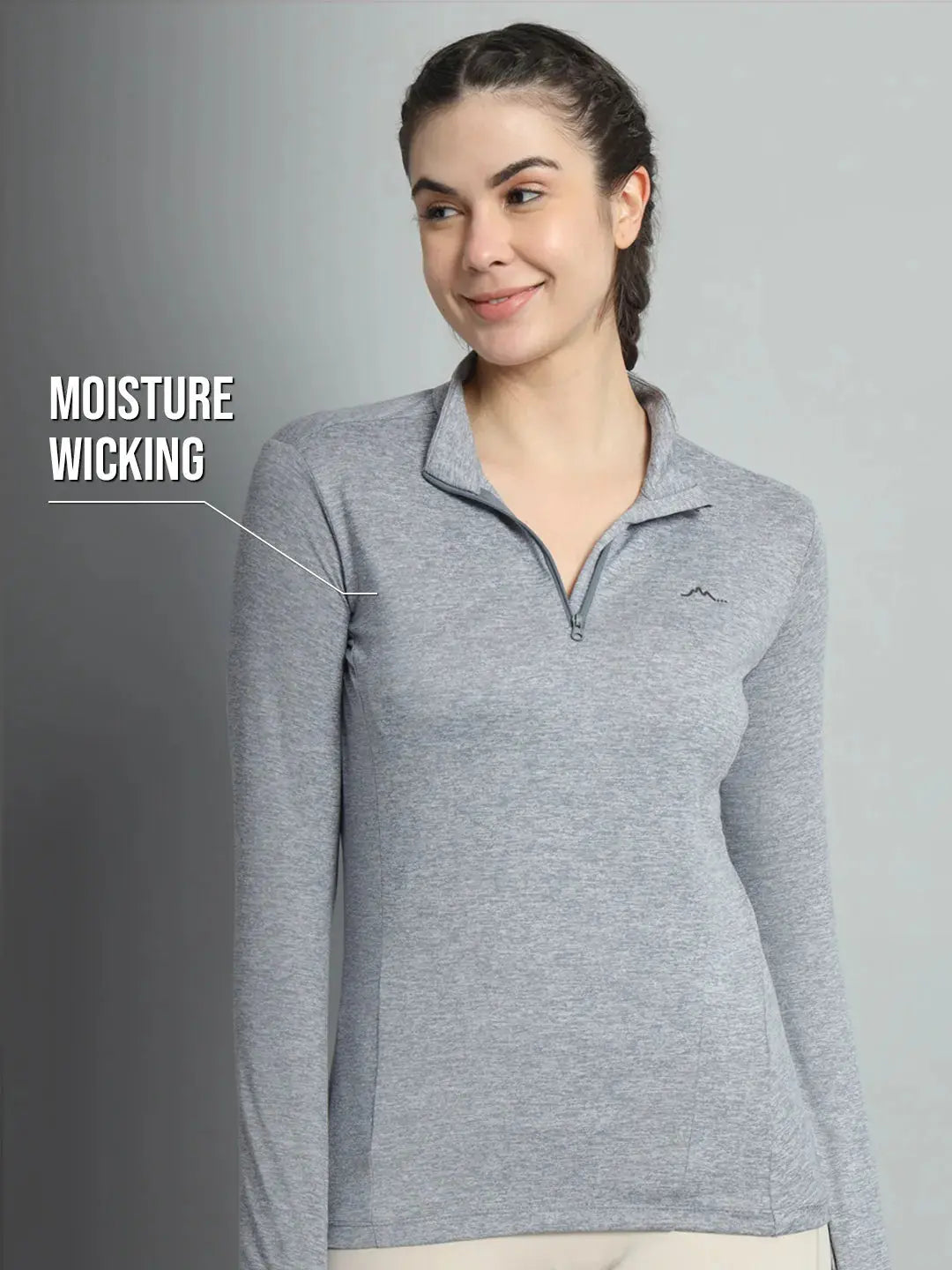 Women's Nomadic Full Sleeve Tshirt With Extra Stretch Reccy