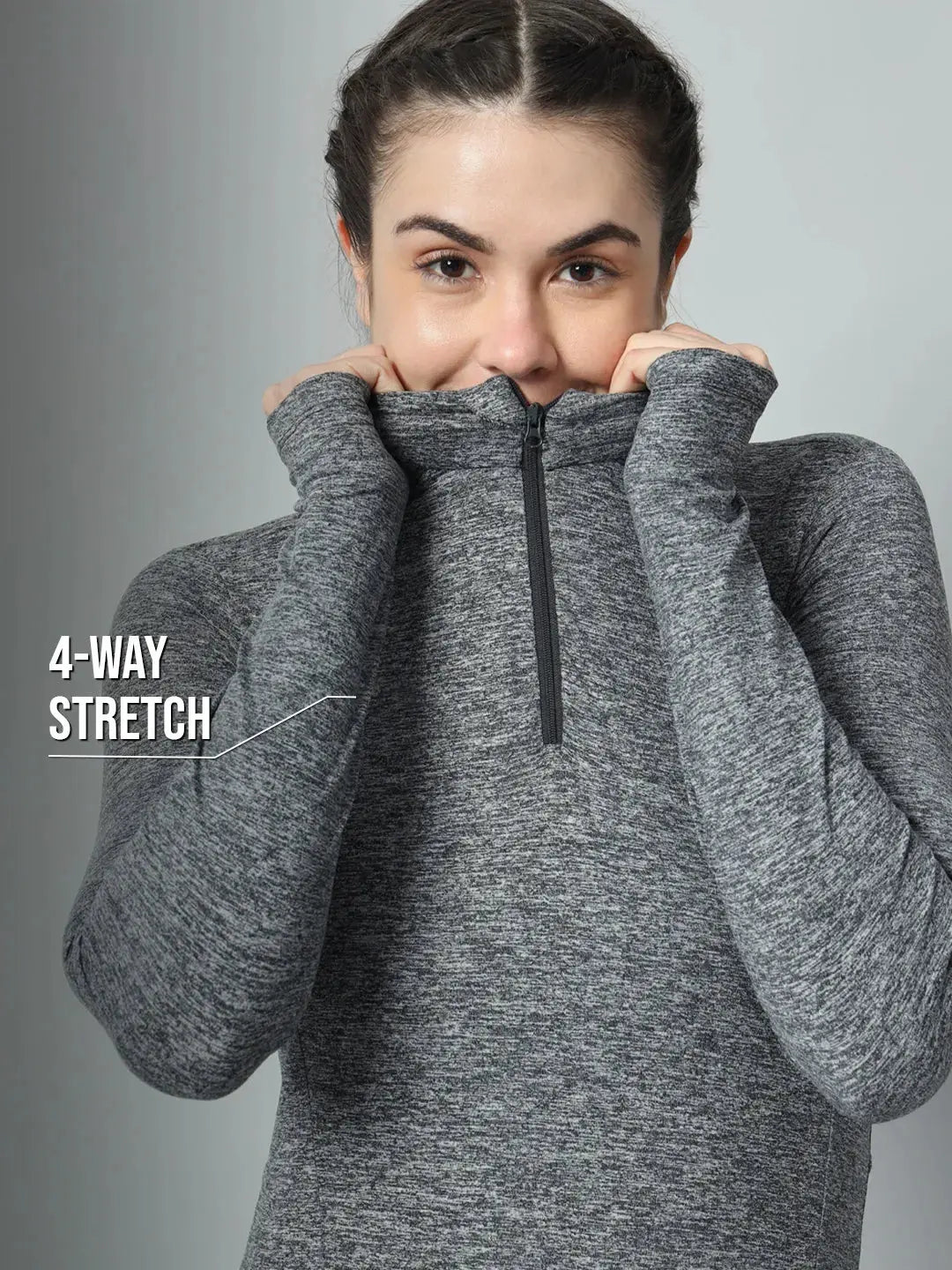 Women's Nomadic Full Sleeve Tshirt With Extra Stretch Reccy