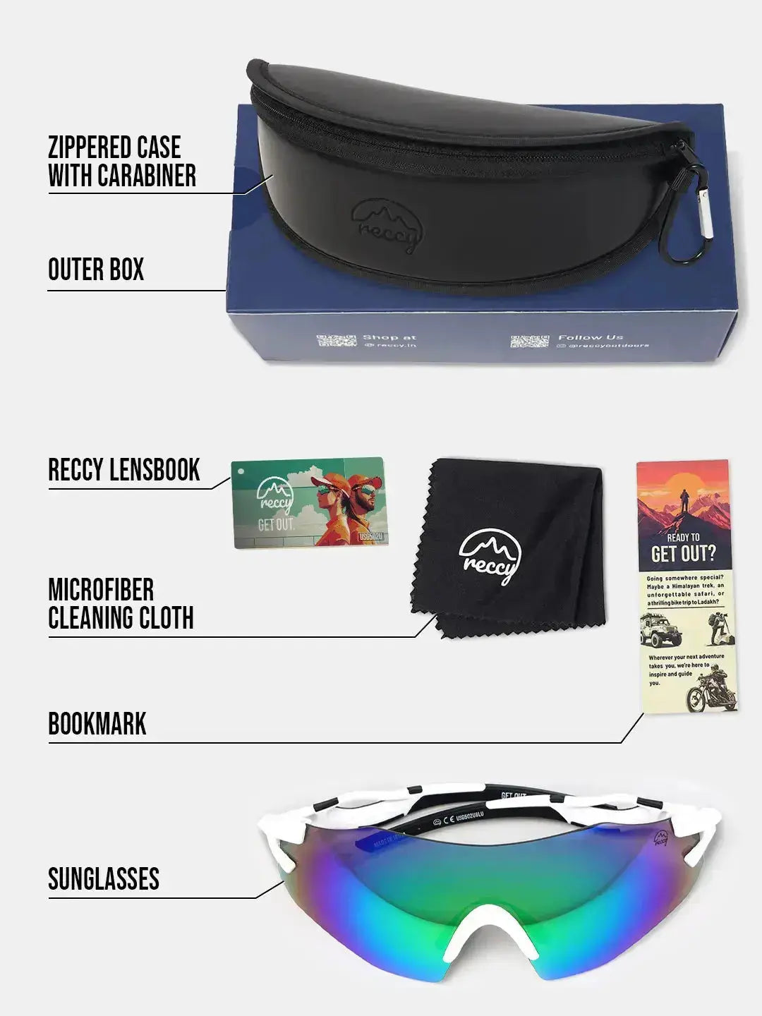 sunglasses with case