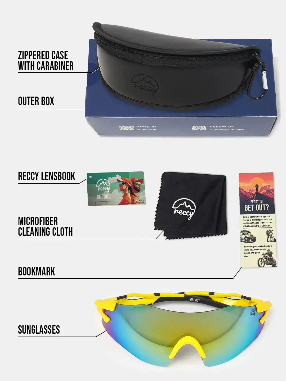 sunglasses with case