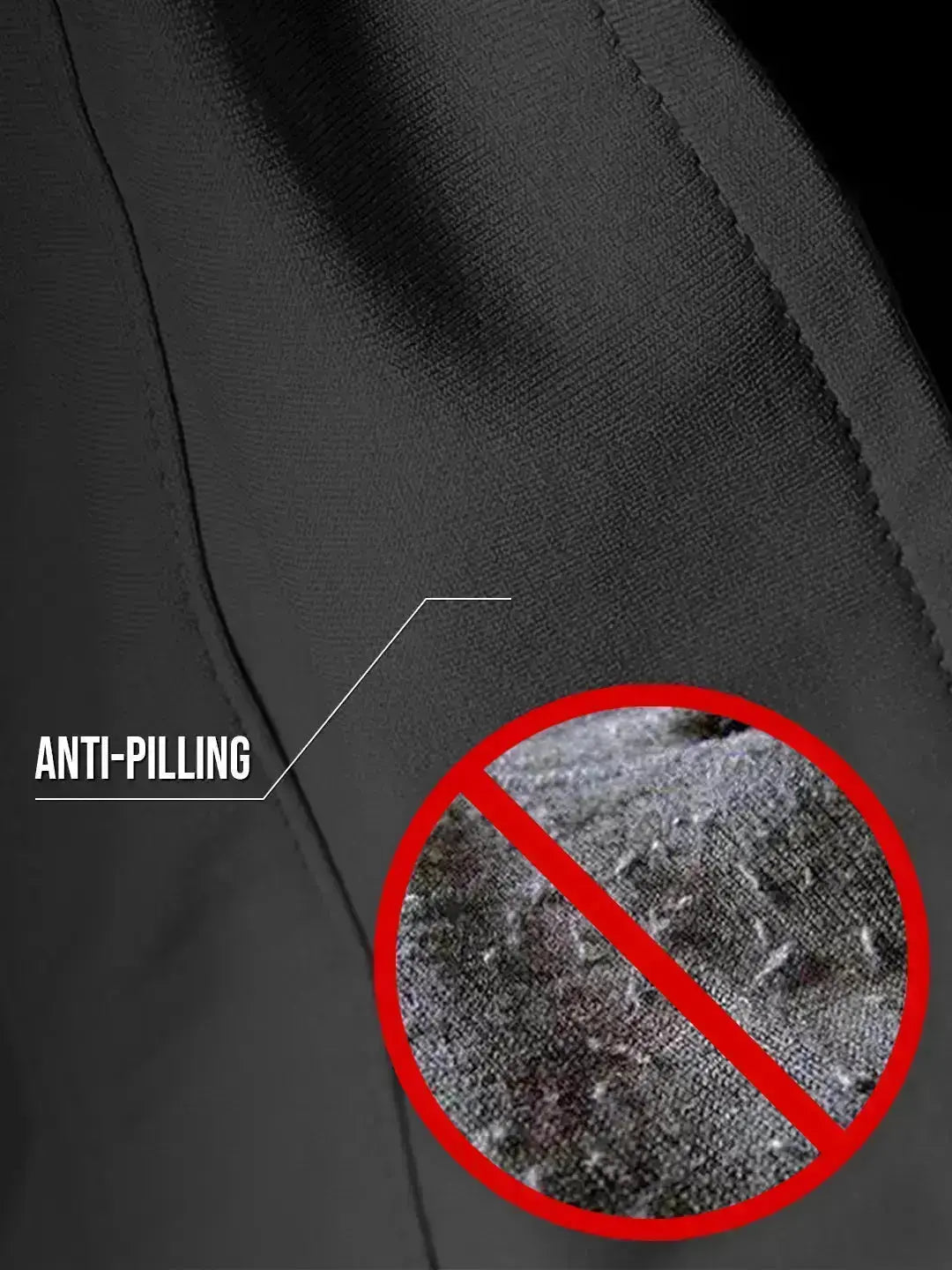 Anti Pilling Black Cargo Shirt - Reccy