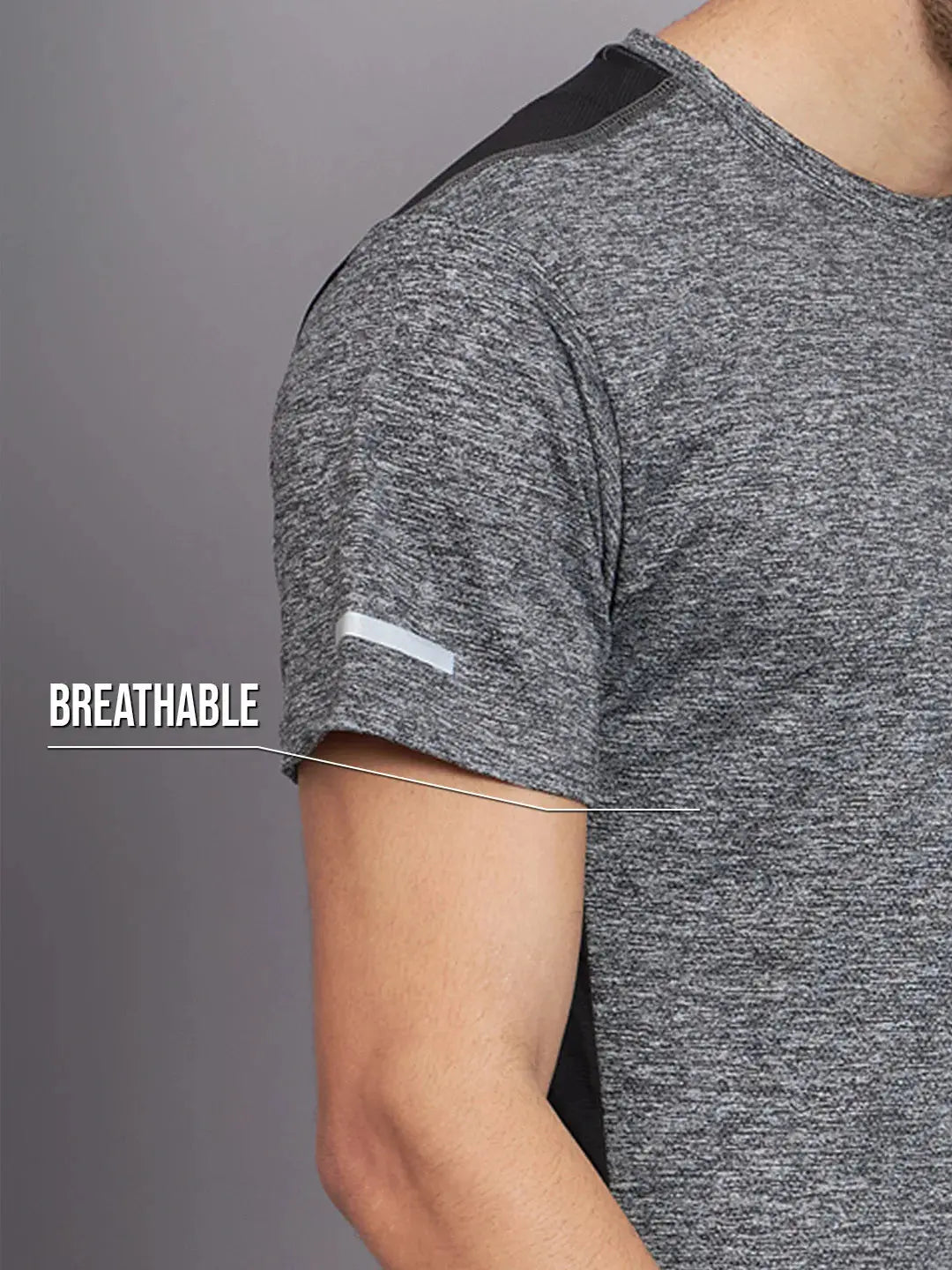 Mens Ultralight Athletic T-shirt - Lime Reccy