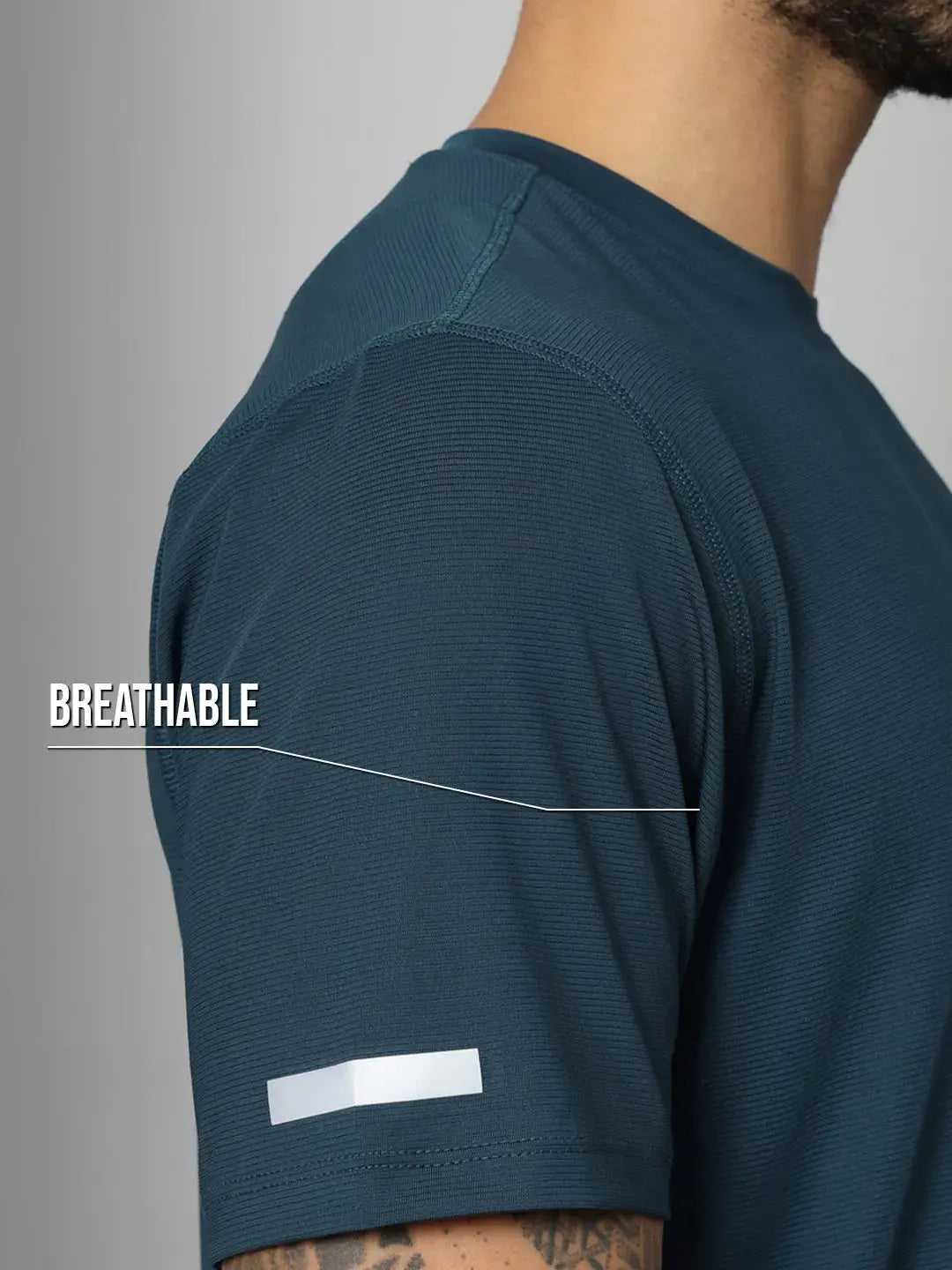 Mens Ultralight Athletic T-shirt - Lime Reccy