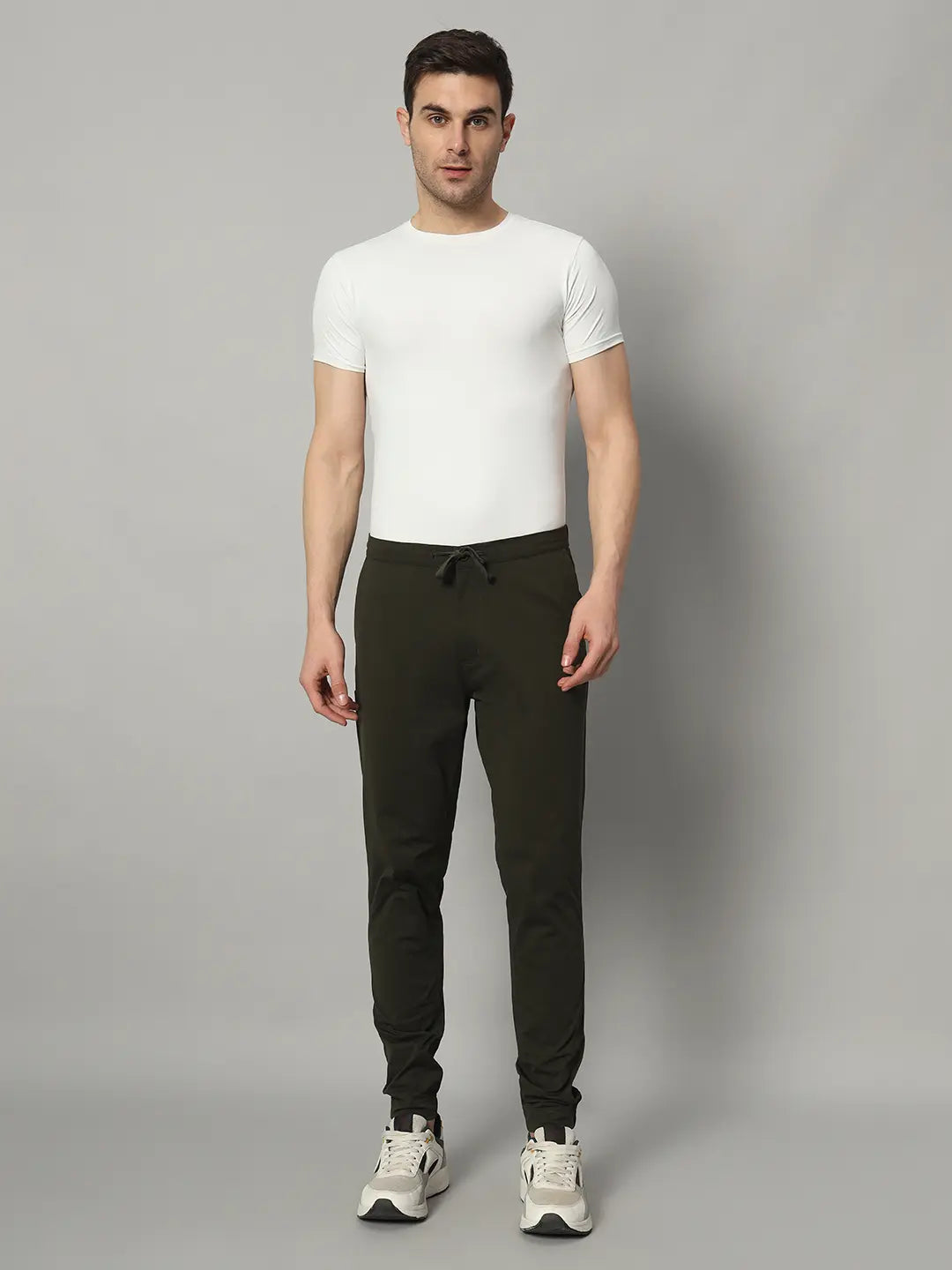Full Length Olive Green Color Nomadic Pant for Men - Reccy