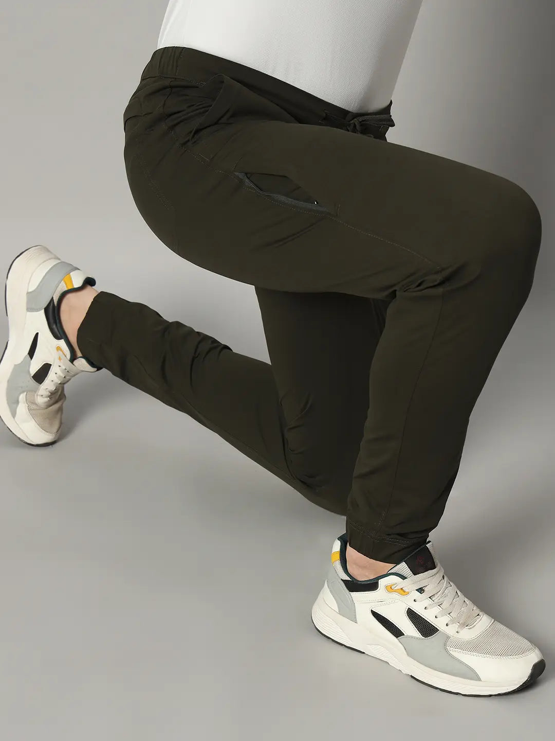 Olive Green Joggers for Men - Reccy