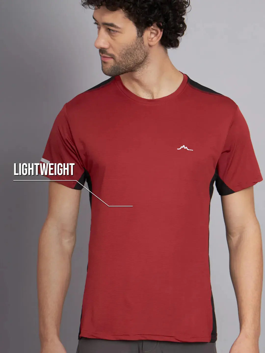 Mens Ultralight Athletic T-shirt - Lime Reccy