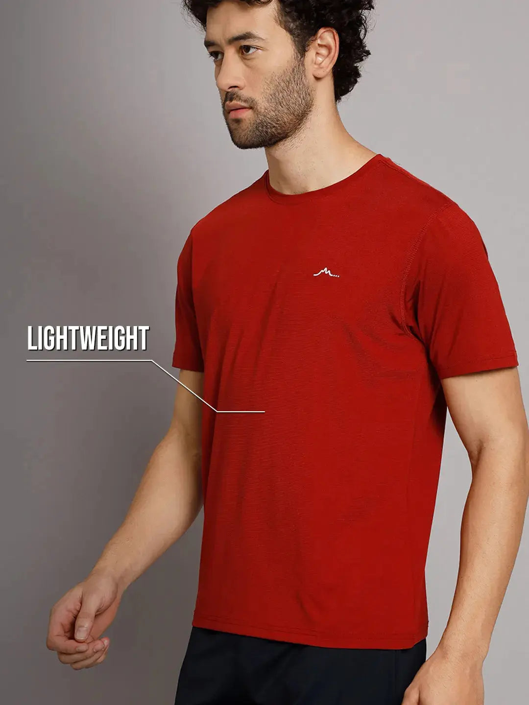 Mens Ultralight Athletic T-shirt - Lime Reccy