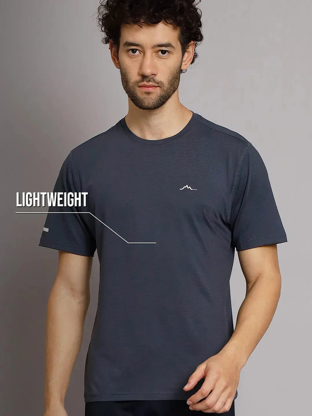 Mens Ultralight Athletic T-shirt - Lime Reccy
