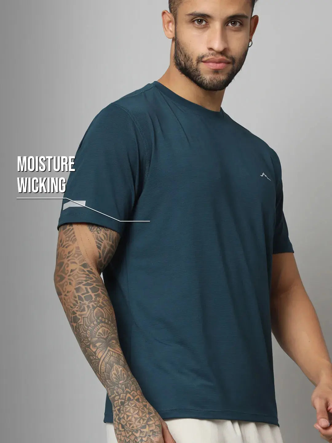 Mens Ultralight Athletic T-shirt - Lime Reccy