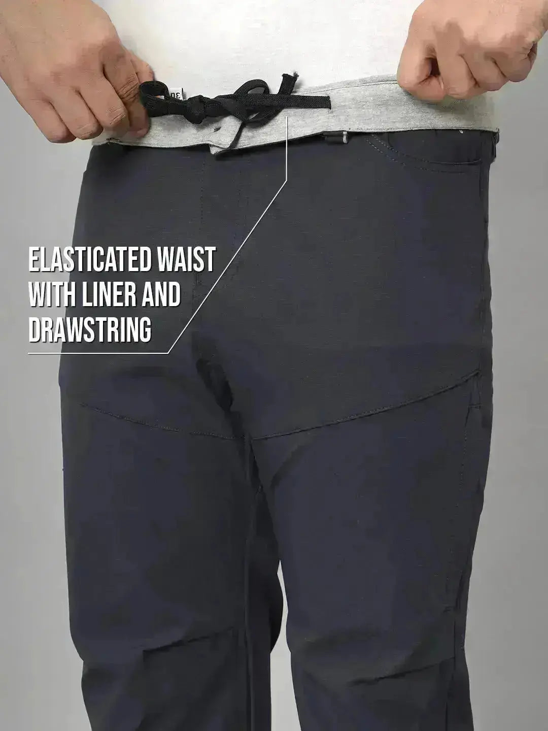 Elastic Waist | Blue Mountain Trekking and Hiking Pant | Reccy