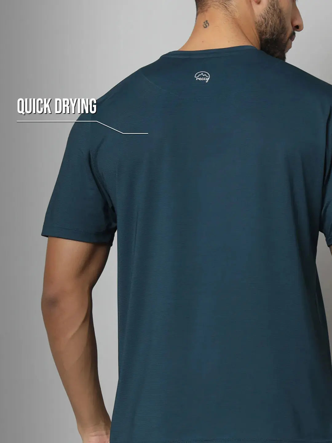 Mens Ultralight Athletic T-shirt - Lime Reccy