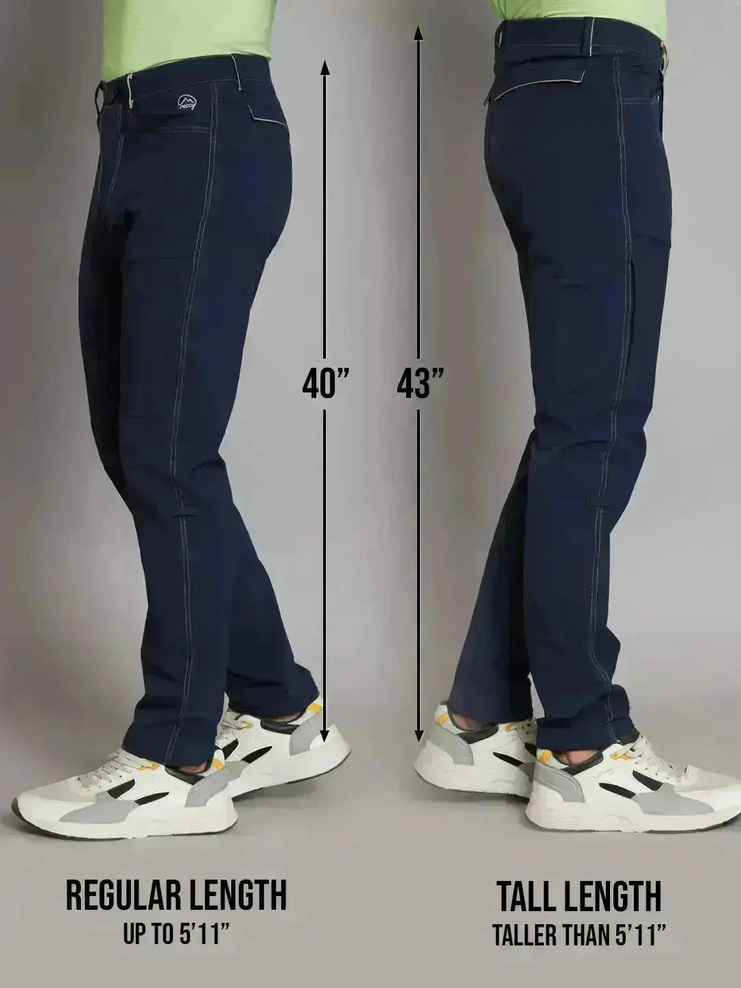regular and tall reccy navy nomadic cold weather pants