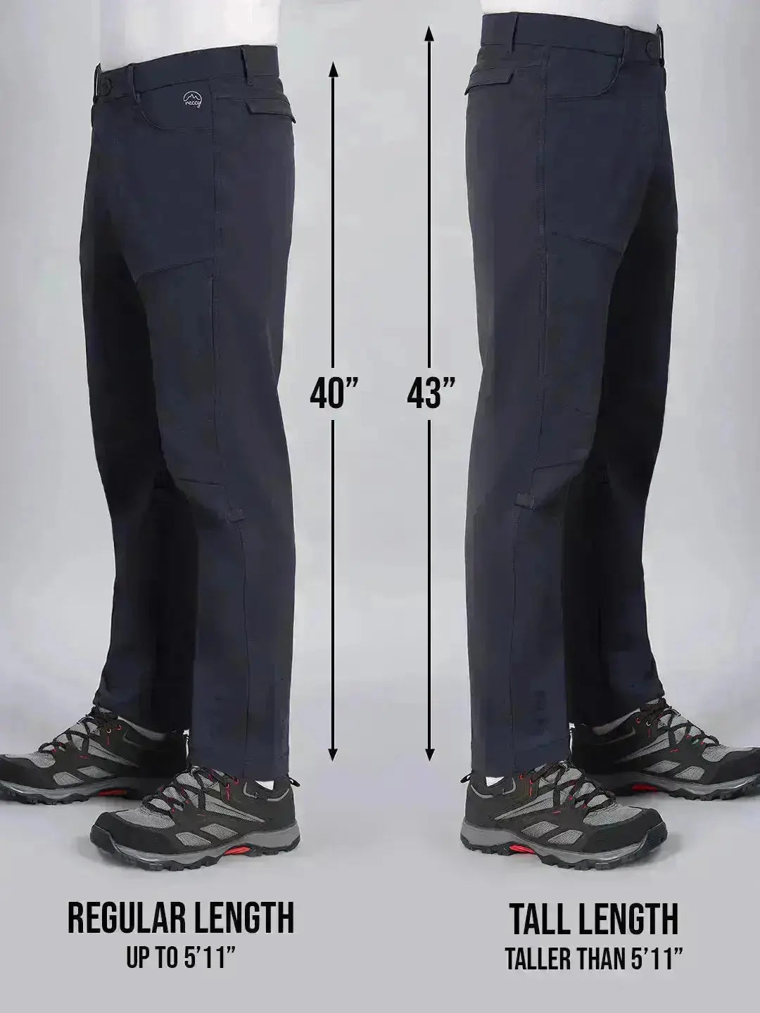 regular and tall reccy dark navy nomadic cold weather pants