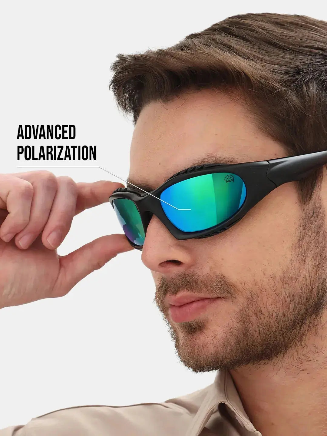 Lightweight sunglasses for men - Advance Polarization