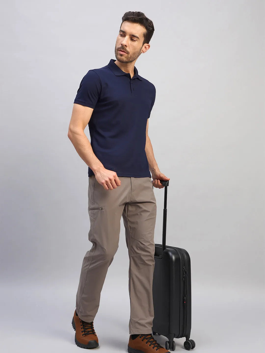 Mens Navy Blue Polo Tshirt