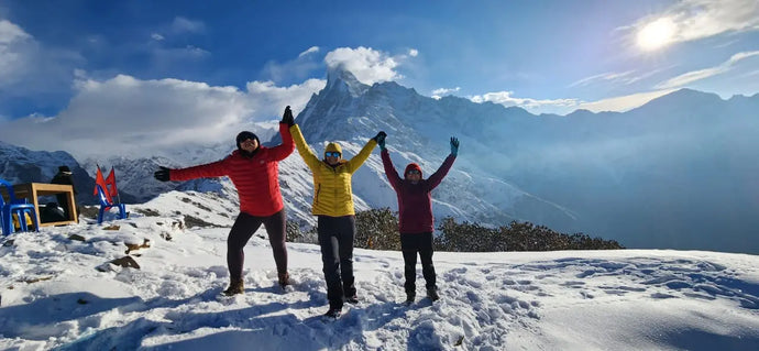 Epic trek to Mardi Himal Base Camp by an All-Women Team