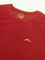 Men's Ultrabreathe Athletic T Shirt - Rust - Breathable Super Stretch Soft Moisture Wicking