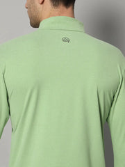 Men's Nomadic Full Sleeves T Shirt - Green Tea Reccy