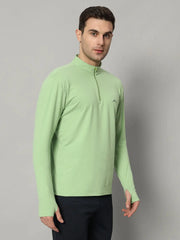 Men's Nomadic Full Sleeves T Shirt - Green Tea