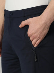 Navy Blue Shorts for Men Left Upper Pocket - Reccy