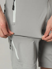 Men's TechFlex Shorts - Light Gray Reccy