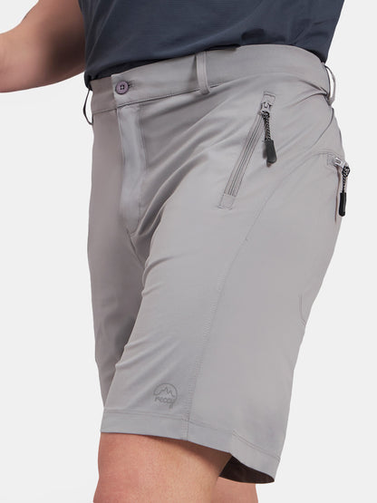 Grey Techflex Shorts for Men