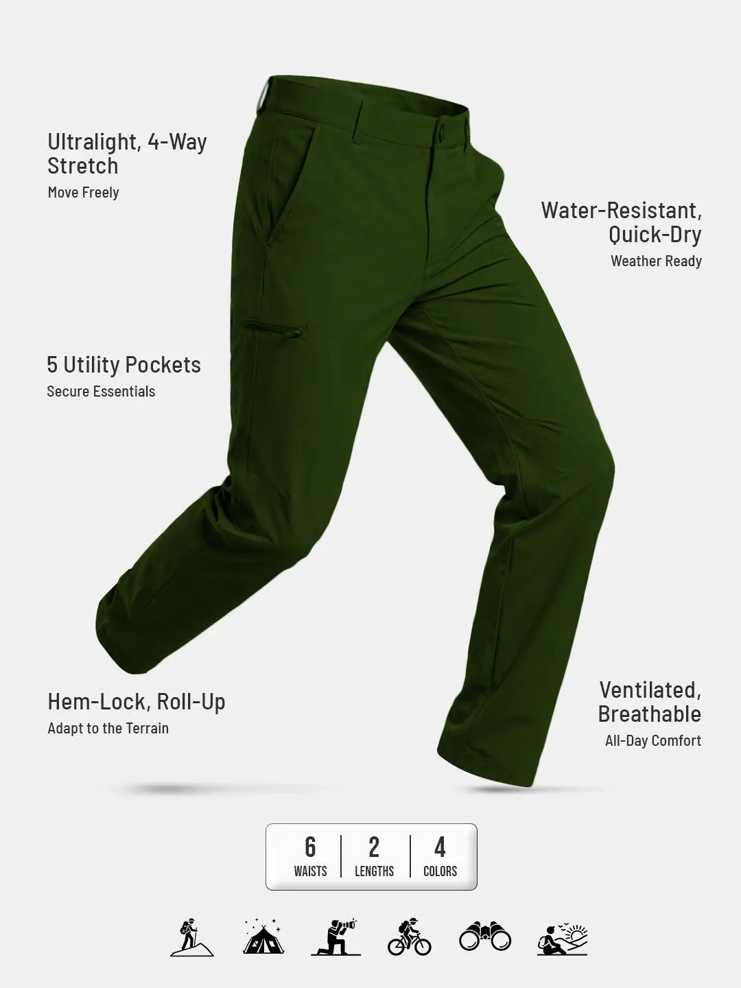 Nomadic Lite Pants (Test) Reccy