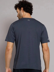 Reccy Mens Athletic Outdoor Ultrabreathe T Shirt - Metallic Grey