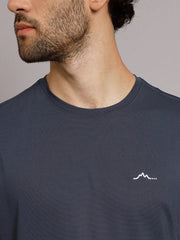 Reccy Mens Athletic Outdoor Ultrabreathe T Shirt - Metallic Grey