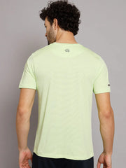 Back lime colour t shirt