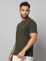 olive green color t shirt - Reccy