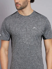 Reccy Mens Athletic Outdoor Ultrabreathe T Shirt - Summit Gray