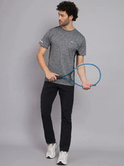 Reccy Mens Athletic Outdoor Ultrabreathe T Shirt - Summit Gray