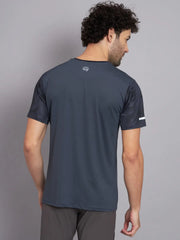Reccy Mens Athletic Outdoor Ultrabreathe T Shirt - Moonlight Shadow
