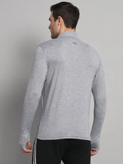 light grey full sleeve t shirt full back
