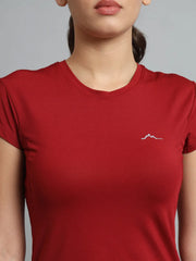 Women's Ultralight Athletic T Shirt - Rust