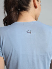 Women's Ultralight Athletic T Shirt - Dusk Blue Reccy