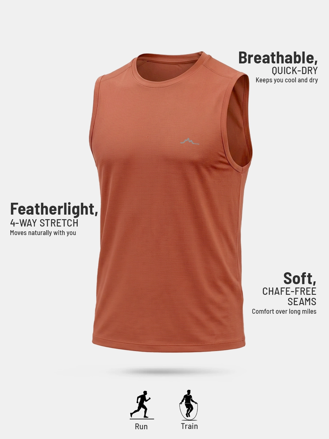 Men's Ultralight Aero Singlet Reccy