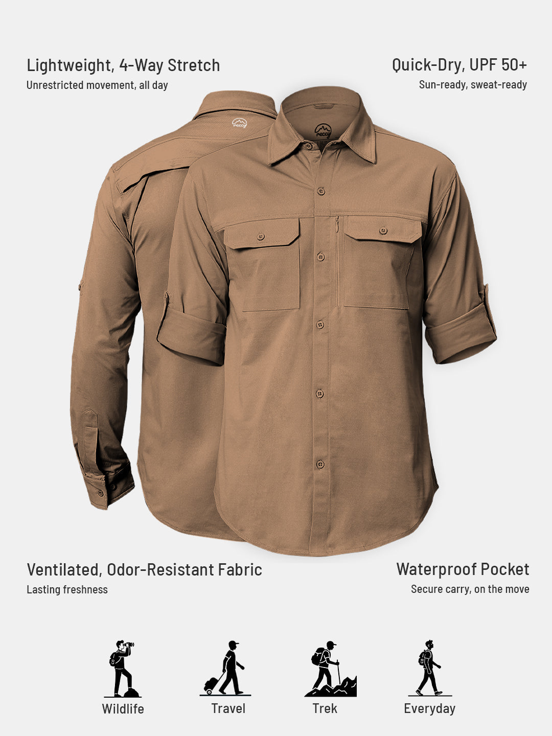 Men's TechFlex Cargo Shirt Reccy
