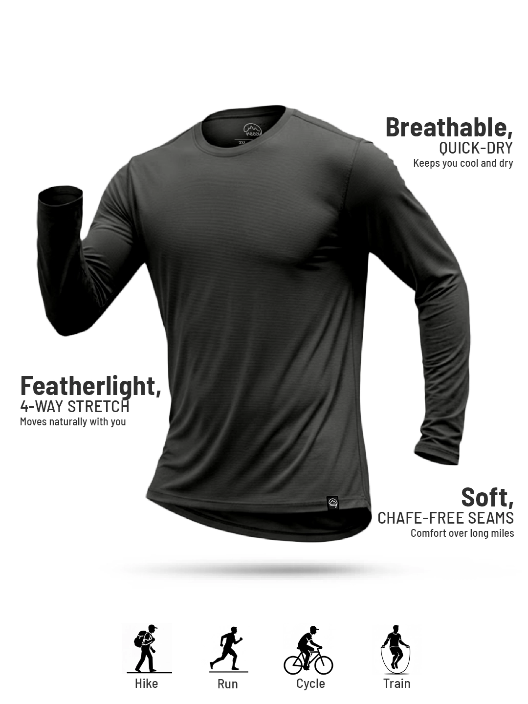 Men's Ultralight Active Long Sleeve